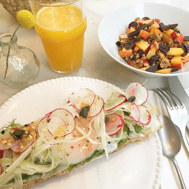 Café Mimosa met les oeufs à l'honneur.