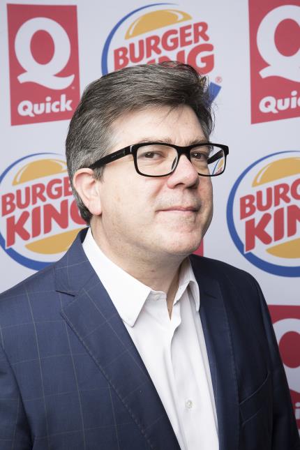 Laurent Pareau est le directeur réseau de Burger King et Quick