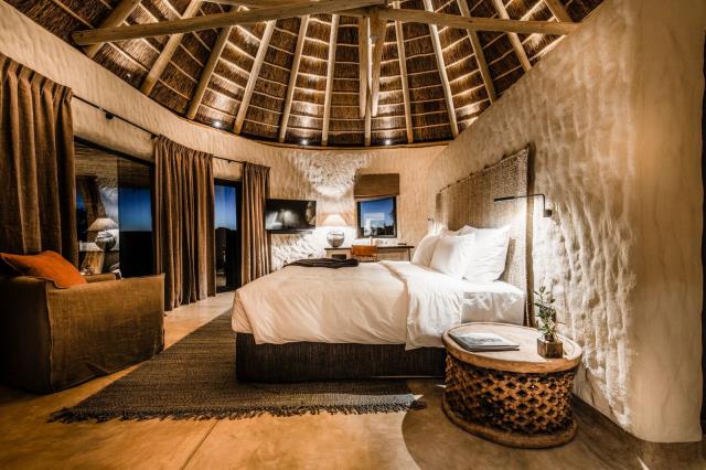 En Namibie, le camp Omaanda s'inspire des traditions Ovambo.