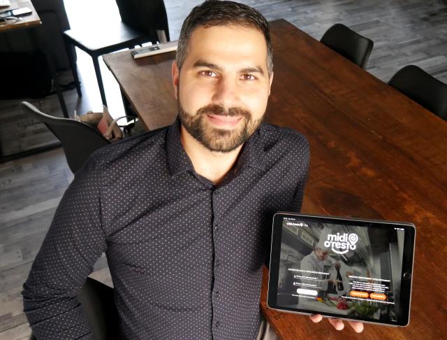 Joël Khanano, créateur de Midi O'Resto
