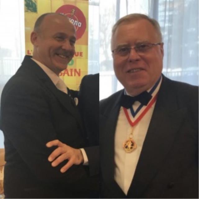 Emmanuel Fournis et Eric Appenzeller le président du jury