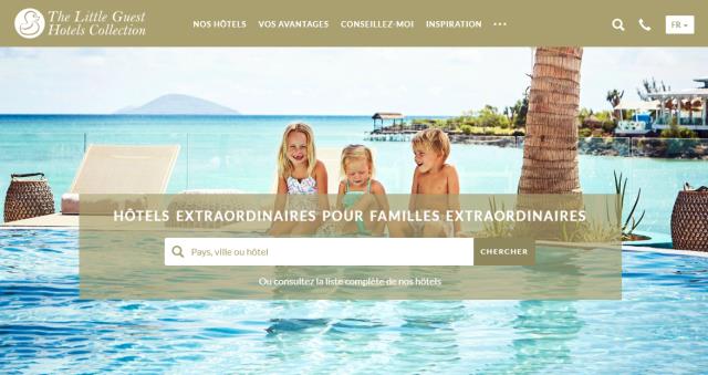 The Little Guest Hotels Collection recense une centaine d'hôtels de luxe et kids-friendly.
