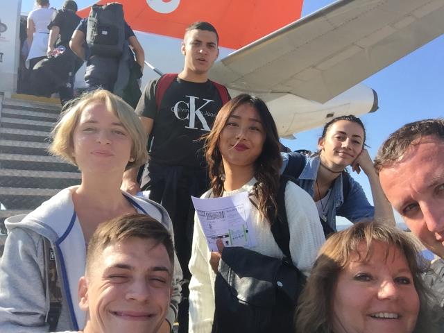 5 élèves de terminale Cuisine et Service de Martin Bret au royaume uni
