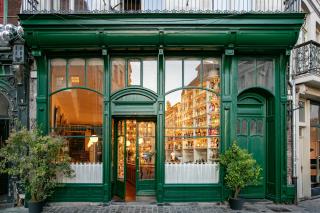 La façade de La Bellezza, dans le Vieux-Lille.