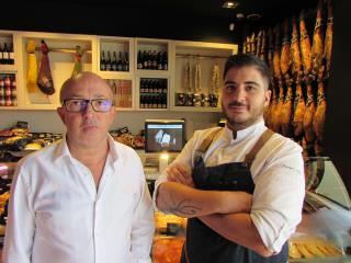 Christian Paré et son chef Florent Vidal ont trouvé l'équilibre entre boucherie et restauration