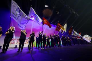 Les nouveaux lauréats des 45es Olympiades des métiers ont tous été appelé à monter sur scène