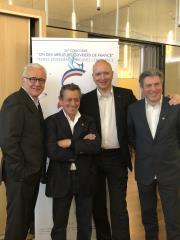 Alain Ducasse, Jacques Maximin, Christophe Quantin et Michel Roth.
