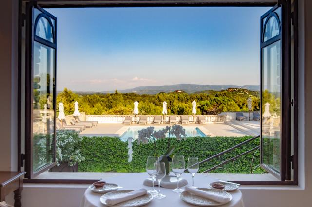 La Table de Xavier Mathieu, restaurant gastronomique du Phébus, à Joucas.