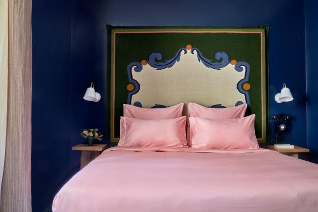 La décoration de l'Hôtel de la Boétie a été confiée à la Suédoise Beata Heuman.