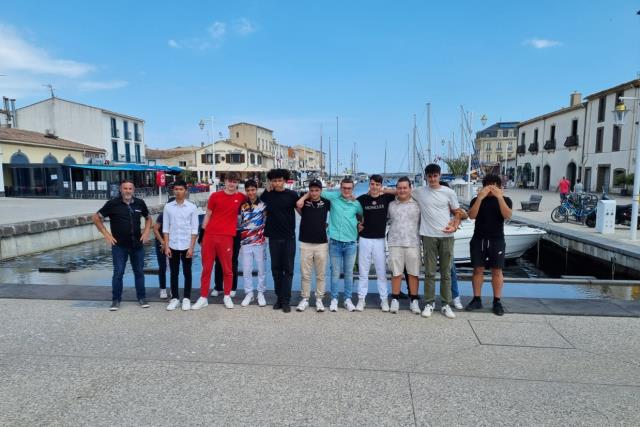 les élèves à Marseillan