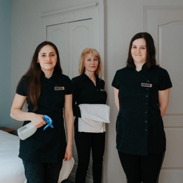 Les femmes de chambre de l'hôtel Albert 1er ont adopté des solutions plus durables.