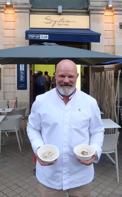 Philippe Etchebest propose de façon éphémère la raviole en mode street-food