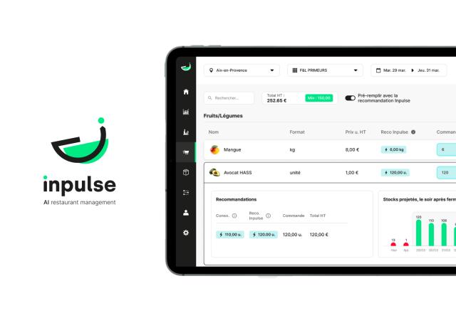 La start-up Inpulse propose une solution pour optimiser le coût matière et éviter tout gaspillage.