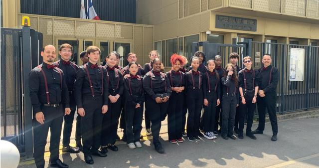 La classe d'1 pro 1 du lycée Val de Bièvre de Gentilly