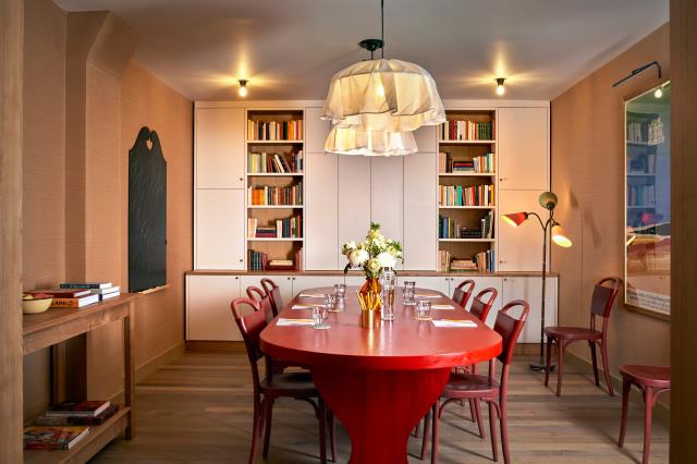 Salle de réunions de l'Hôtel de La Boétie, à Paris (VIIIe).