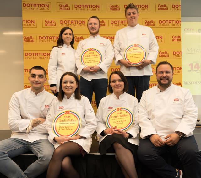 Les lauréats du Sud-Est de la Dotation GaultMillau des jeunes talents.