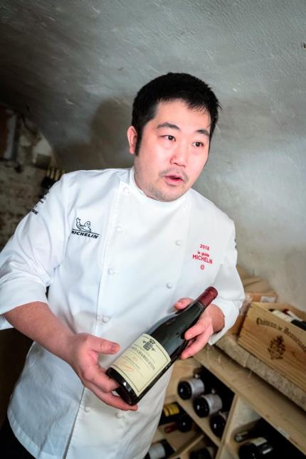 Etoilé pour la première fois en 2018, Takashi Kinoshita espère renouveler l'expérience à La Cueillette à Meursault.
