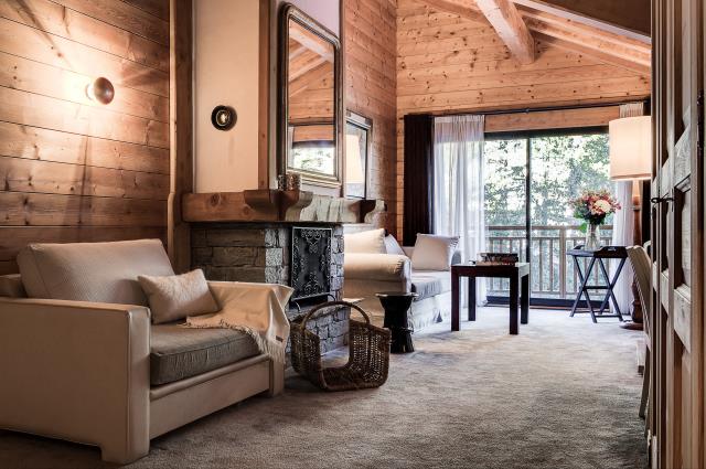 Une suite prestige de La Sivolière, à Courchevel.