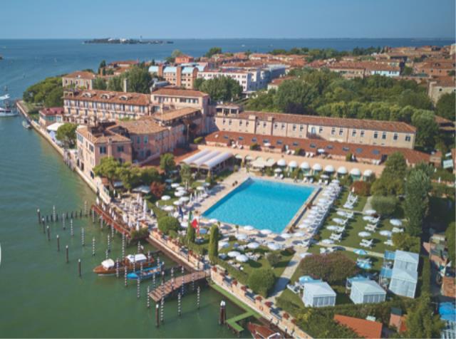 L'Hôtel Cipriani, A Belmond Hotel, à Venise (Italie).