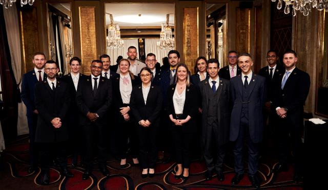 La cérémonie du 25 avril dernier des Clefs d'or France.