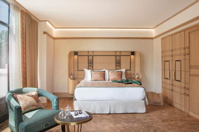 Chambre prestige situé dans le bâtiment Petit Chai, de La Nauve, à Cognac.