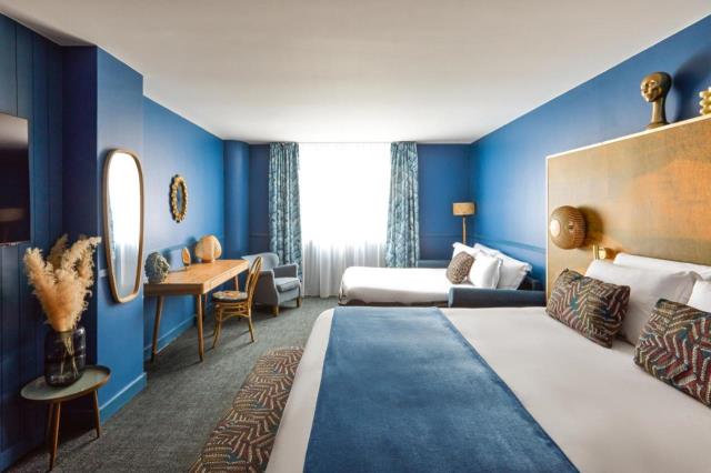 Une chambre de l'Indigo Bordeaux.