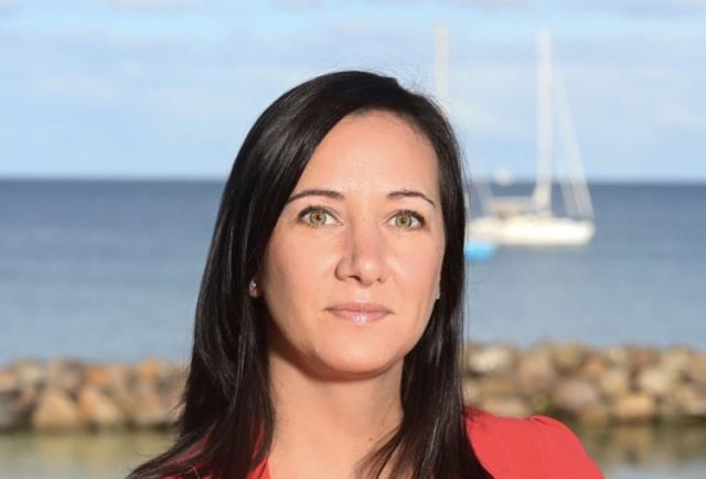 Myriam Descarpentry, nouvelle directrice de l'hôtel Barrière Le Gray d'Albion, à Cannes.