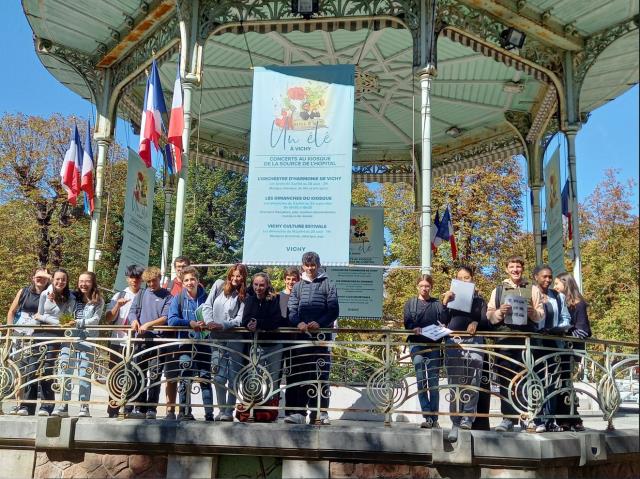 Les 2MHR du lycée Valery Larbaud à Vichy