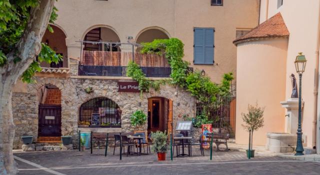 L'Auberge du Prieuré, à Saint-Blaise (Alpes-Maritimes)