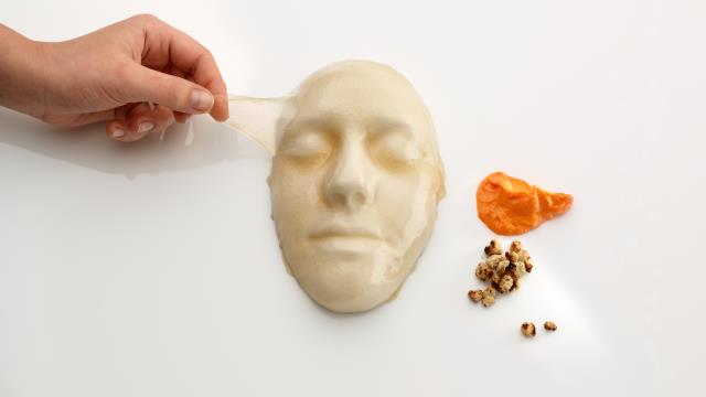 Face à face, une 'peau' comestible à base de psyllium et de cidre