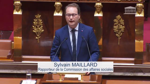 intervention de Sylvain Maillard à l'Assemblée nationale sur sa proposition de loi