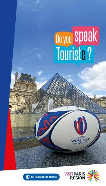 : Le guide Do You Speak Touriste ? offre de nombreux conseils et informations en vue de la Coupe du monde de rugby 2023