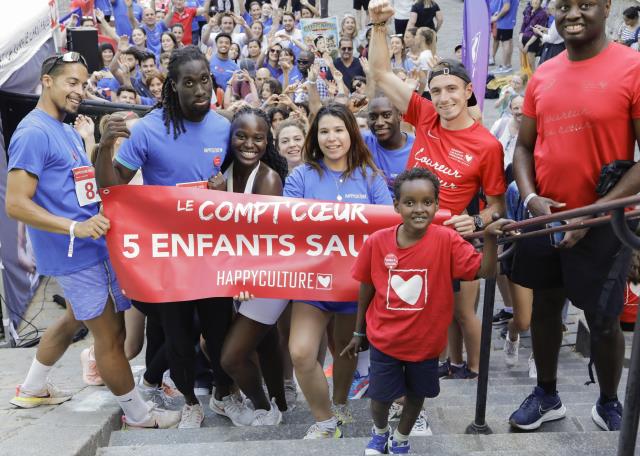 Pour encourager les participants, des sportifs, athlètes olympiques mais aussi aventuriers de Koh-Lanta étaient présents sur place.