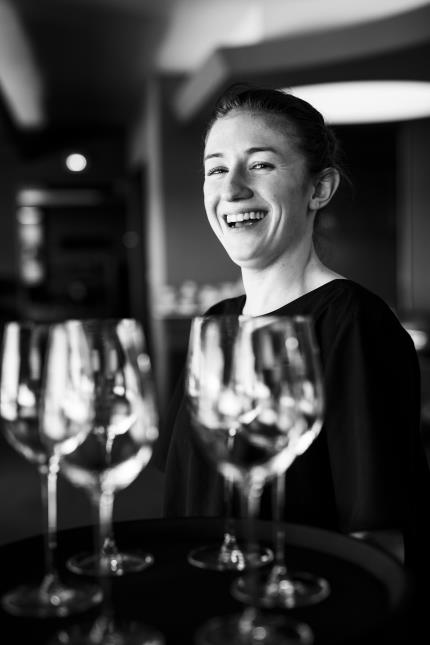 Emeline Billard-Chalumeau, sommelière au restaurant Cyril Attrazic.