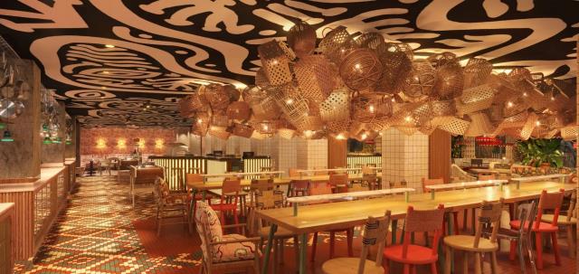 Le restaurant du Mama Shelter Dijon propose 202 couverts.