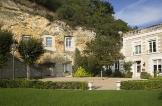 Les 14 chambres de l'hôtel troglodye sont classées Relais Château 4 étoiles
