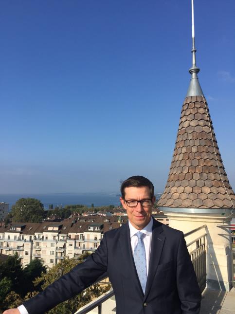 Alain Kropf, directeur du Royal Savoy Lausanne : 'cet hôtel, depuis son ouverture en 1906, tient une place essentielle dans le coeur des habitants.'