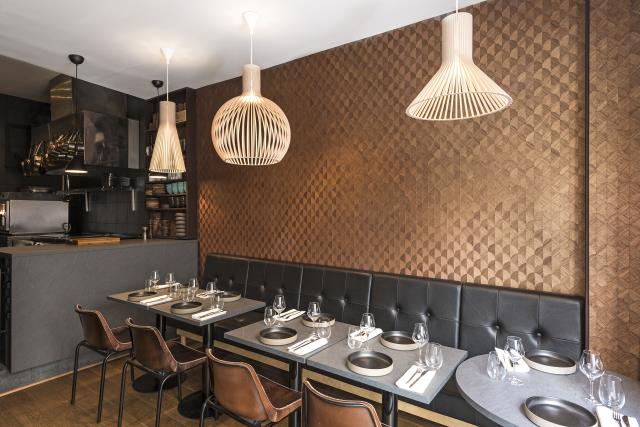 Le restaurant Maloka du chef Raphaël Rego (Paris IXe), décoré par Caroline Tissier