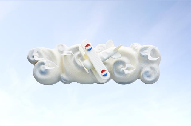 La bûche Nuage.