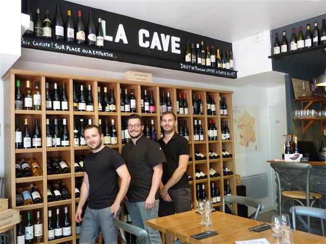 David, Florent, Mickael aux commandes des Passionnés, nouvelle cave à manger sur Toulouse