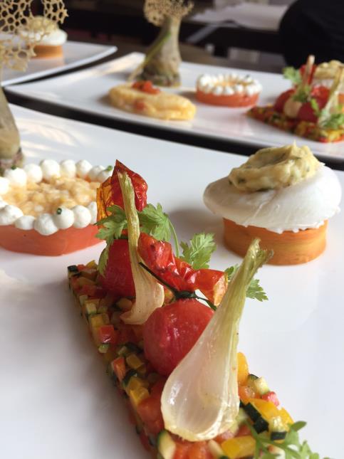 Un des plats de la victoire : Trilogie d'oeufs