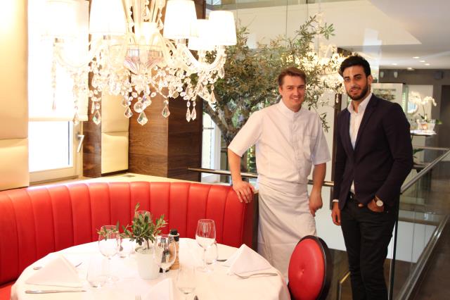 Fabien Blanc, chef, et Thomas Wardeh, responsable de La Table Tropézienne
