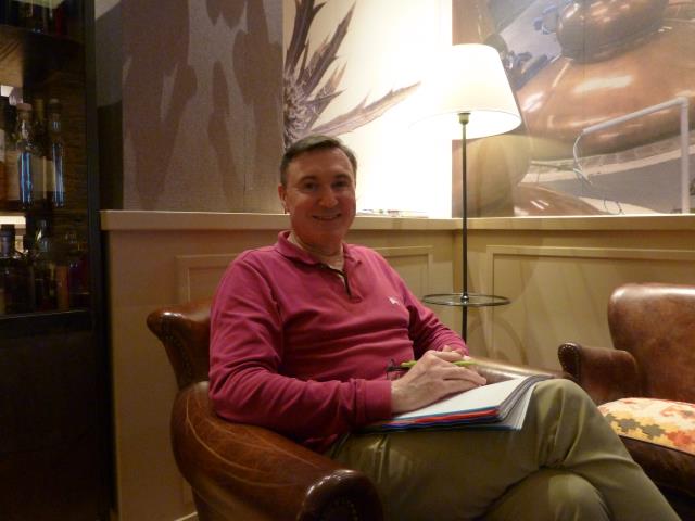 M.Michel Cadin, propriétaire des hôtels parisiens Brittany et Regyn's