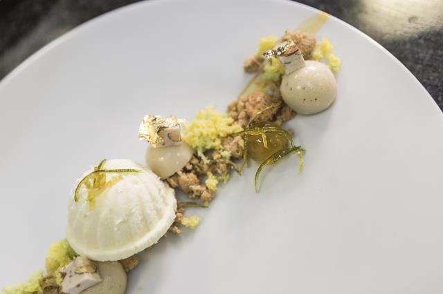 « Le jardin acidulé des Ollières se givre », le plat des lauréates.