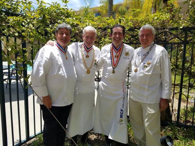 Jean-Louis Gerin, président ACF USA, Christian Têtetoie, président MCF, Fabrice Prochasson, président ACF World et Jean-Louis Dumonet, président MCF USA.