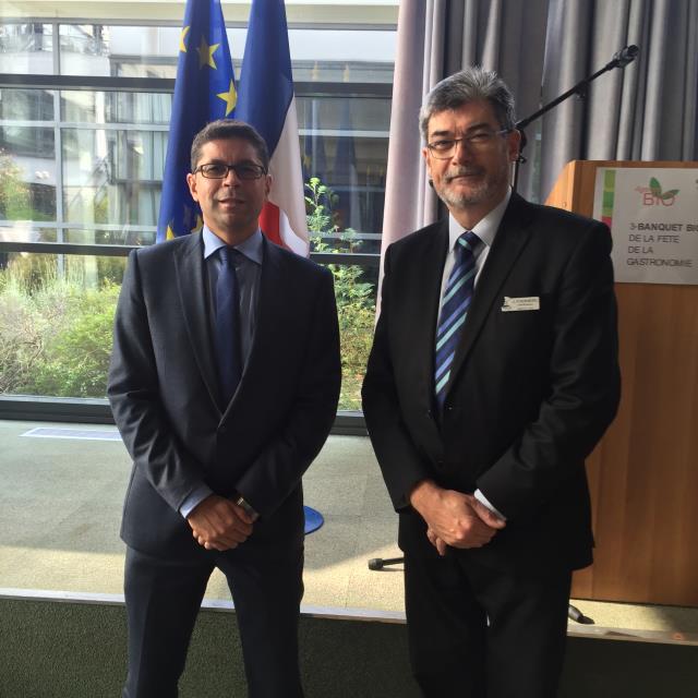 Ismaël Ménault et Jean-Luc Plauquin-Maurel, ddfpt de l'EPMTTH
