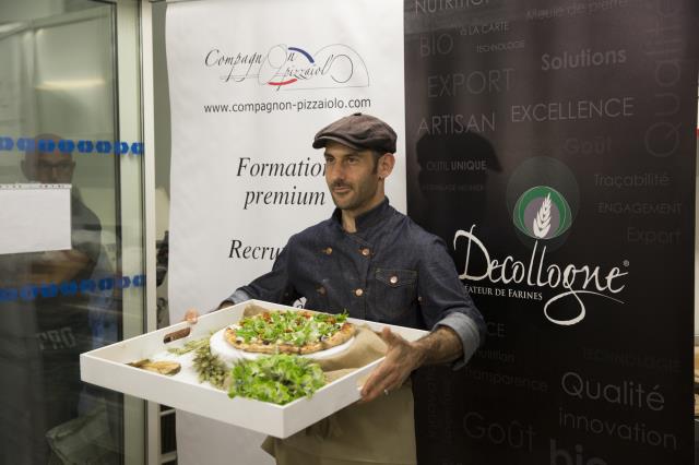 Emmanuel Barthélémy, vainqueur de l'épreuve vegan s'est aussi classé à la 2nde place aux épreuves éthique et dessert