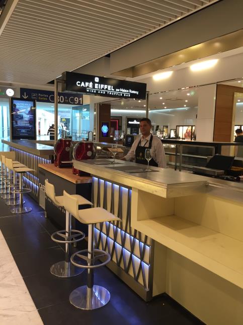 Le premier Café Eiffel à Roissy