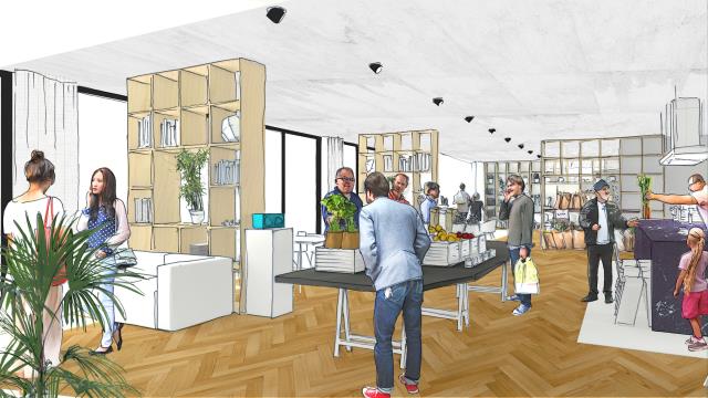 Le nouveau projet de salon des Aparthotel Adagio