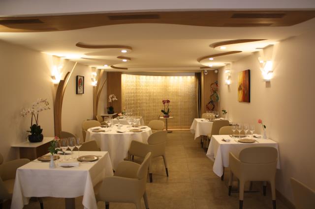 La salle du restaurant gastronomique Jean Chauvel, Boulogne Billancourt (92)